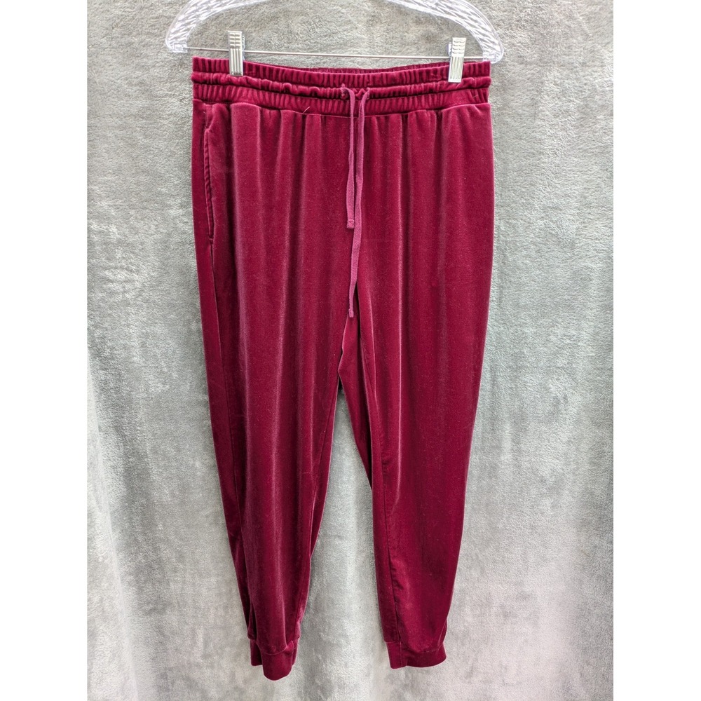 Velvet‎ Jogger Pants Women's Medium Casual Cozy